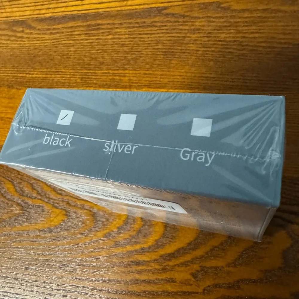 Sleek Silver Wireless Headset with AI Translation Bluetooth
